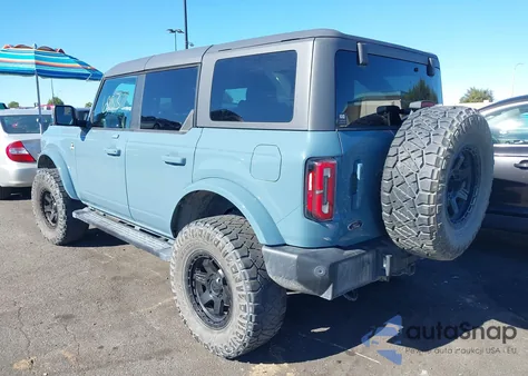 2022 Ford Bronco Big Bend/Black Diamond/Outer Banks from USA, damaged, VIN 1FMDE5BH4NLA91844